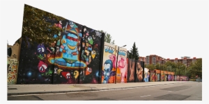 Located In The 22@ Area, This Wall Is Close From Plaça - Barcelona Graffiti Spots #1086417