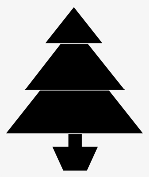 Christmas Tree - Black Christmas Tree Stock #1087814