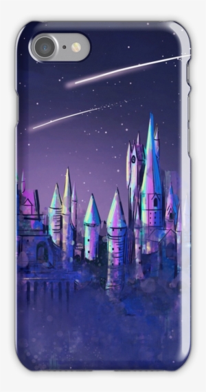 Magical Wizard Castle School With Shooting Stars In #1089079