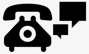 Telephone With Speech Bubbles - Telephone #1089218