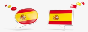 Spanish Flag Speech Bubble #1089281