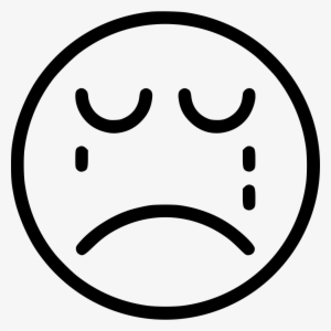 Crying Comments - Outline Image Of Crying #1089630