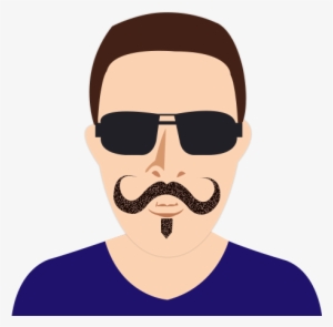 Soulful Handlebar Mustache - Goatee #1089963