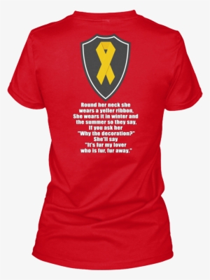 Yellowribbon-back - Nike Originals Printed T Shirt #1090220