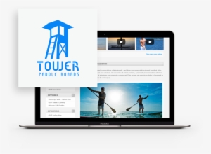 Tower Paddle Boards Logo - Tower Paddle Boards #1090414