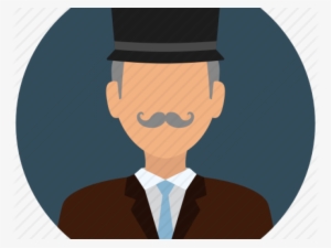 Mustache Clipart Old Hat - User Profile #1090816