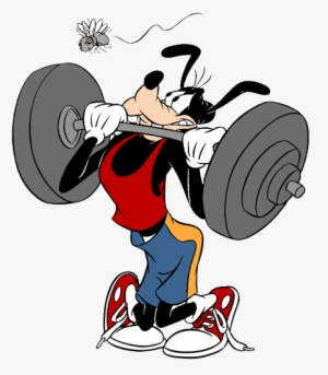 Clip Weights Lifting - Cartoon Characters Lifting Weights #1091276