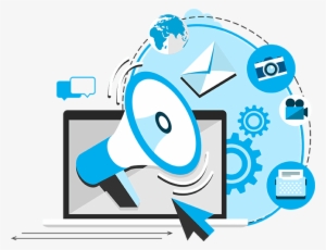 Online Digital Marketing - Transparent Digital Marketing Png #1091599