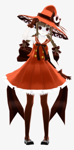 I Scared The Eyes On Her Hat By Aurorayok - Illustration #1091813