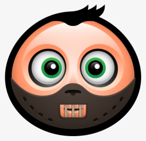 Hannibal Lecter Killer Mask Horror Scary Icon - Hannibal Lecter Clipart #1091862