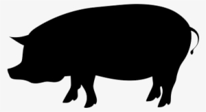 Pig Silhouette Png - Pork And Pinot #1091952 Pig Silhouette Png - Pork And Pinot #1091952