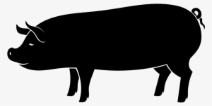 Pig Silhouette Png - Pig Icon #1092172