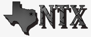 Ntx Silver Texas Logo No Background - Graphic Design #1092258