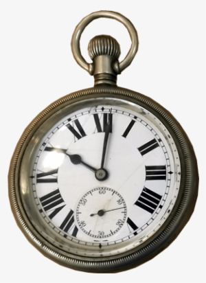 Silver Pocket Watch Png Image - Vintage Pocket Watch Transparent #1092281