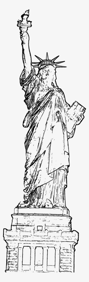 Banner Free Stock Ego Lin Capture Acloseupofthestatueof - Minimalistic Statue Of Liberty Transparent #1092364