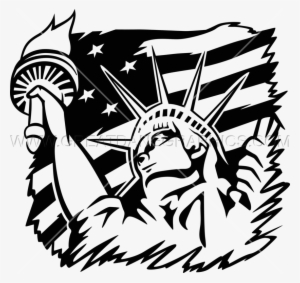 Statue Of Liberty Clipart Transparent - Statue Of Liberty Tribal #1092390