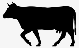 Cow Cattle Beef Animal Mammal Silhouette F - Beef Cattle #1092391