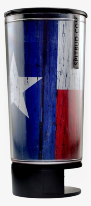 Texas Flag - Texas Flag Spit Bud Portable Spittoon With Can Opener: #1092767