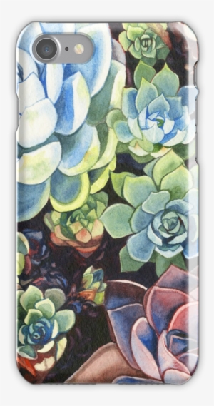 Succulent Field Iphone 7 Snap Case - Mobile Phone Case #1092771