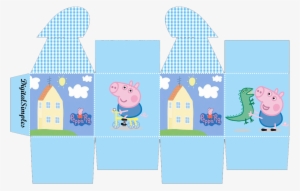 Kit De Aniversário 'peppa Pig" - Peppa Molde Caixa Milk #1092903