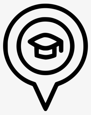 College School University Location Mapmarker Pin Comments - Icon #1093364