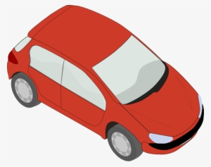 Car Vector - Blue Clipart #1094001