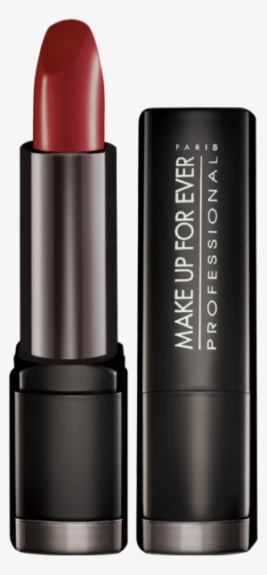 Make Up For Ever Rouge Artist Intense, 41 Rust, Satin - Dark Red Lipstick Transparent #1094047