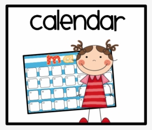 Svg Free Library Laura Mccall S Pre K Class Classroom - Clipart Of Calendar #1094313