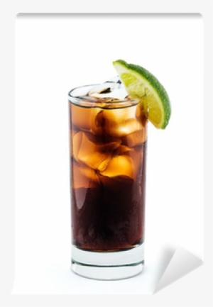Long Island Iced Tea Cocktail Isolated On White Background - Cocktail #1094366