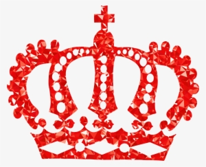 Ruby Royal Crown Vector Royalty Free - Kings Crown Clip Art #1094568