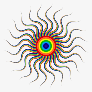 Abstract Art Transparent Background - Spitfire Supreme Red Tee #1094569