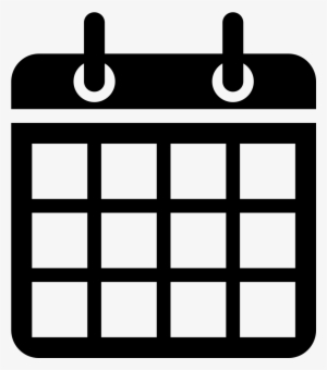 Calendar Clipart Png Transparent - Calendar Icon Transparent Background #1094594