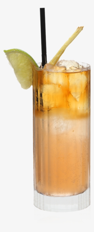 Spicy Ginger Beer And Lime Juice Combine With Smooth - Dark Storm Cocktail #1094836