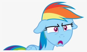 Absurd Res, Artist - Rainbow Dash Shocked Face #1094837