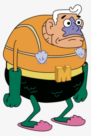 Man Ray Spongebob Png - Mermaid Man And Barnacle Boy #1094843