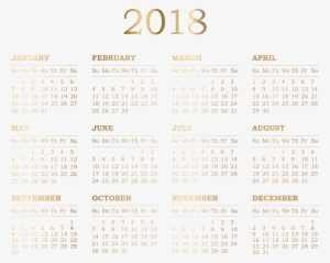 Graphic Library Download Calendar 2018 Clipart #1094894