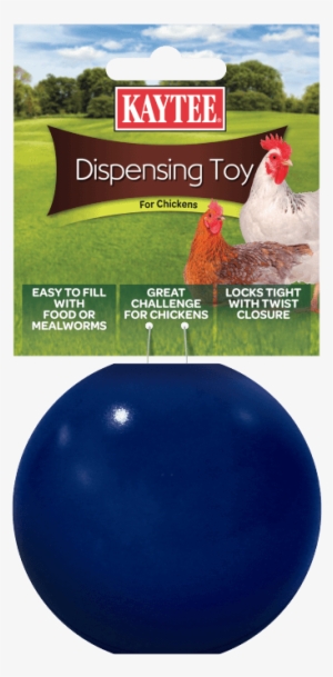 Previous - Kaytee Chicken Treat Dispensing Toy, Colors Vary #1095019