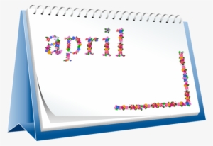 April Calendar Clipart - Transparent April #1095047 April Calendar Clipart - Transparent April #1095047