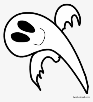 Black And White Cute Ghost Clip Art - Clip Art #1095362 Black And White Cute Ghost Clip Art - Clip Art #1095362