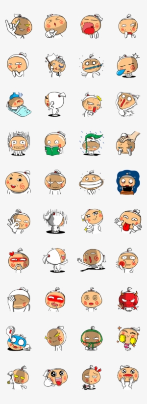 Poci The Cute Ghost Story - Sunglasses Baby Line Sticker #1095382