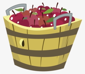 Basket O Apples By Fureox-d5kuv1h - Apple Basket Clipart #1095909