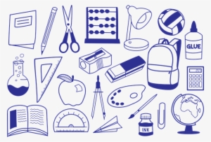 School Supplies - School Supplies To Colour #1096183