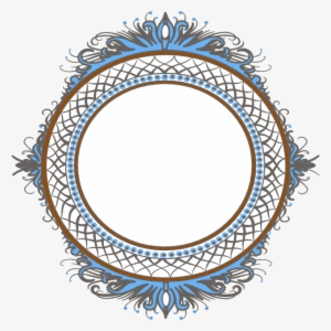 Dolphin Monogram Circular Vinyl Decal - Portable Network Graphics #1096702