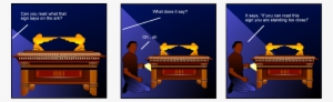Ark Of The Covenant Cartoon - 1 Chronicles 13 #1096721