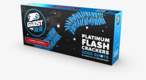 Ghost™ 50 Shots Platinum™ Flash Crackers - Graphic Design #1096788