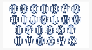 Vintage Embroidery Font, Antique Embroidery Font, Monogram - Embroidery #1097148