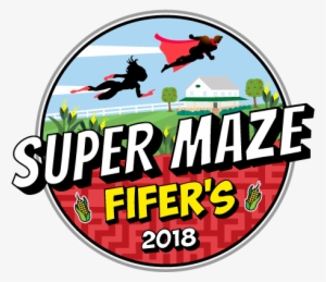 Corn Maze Logo - Fifer Orchards #1097193