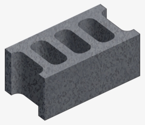 Concrete Masonry Unit Brick Wall Building Materials - Hollow Bricks Png #1097213