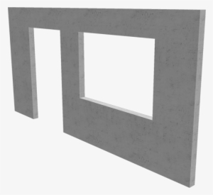 Solid Precast Concrete Wall Panel - Window #1097422