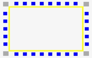 Border Blue - Circle #1098502